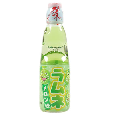 Ramune Melon Japanese Soda drink
