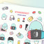 Stickervel - Penguin Gamer - CutieSquad
