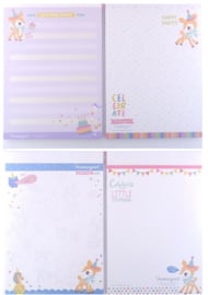 A5 Letterpad (Memo XL) Hummingmint celebrate 48 sheets