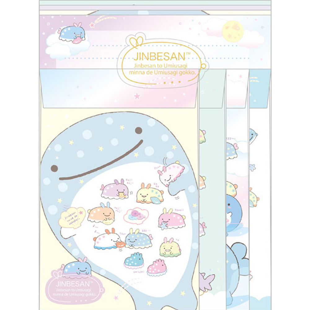 Briefpapierset San-X Jinbesan - Umi Usagi