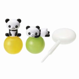 Bento Saus Flesjes Panda - Mini flesjes voor dressing / sausjes