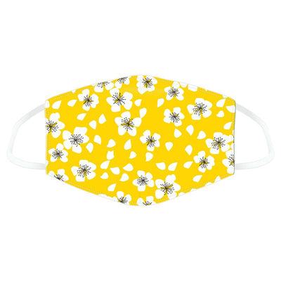 Mondkapje - Yellow Flowers