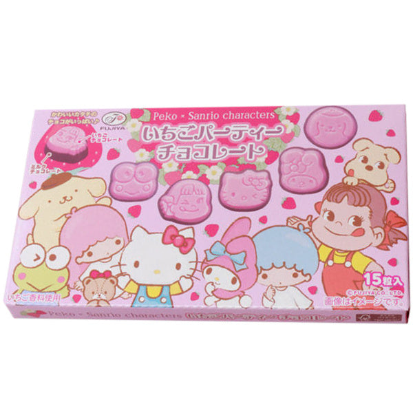 Peko x Sanrio Ichigo Party Characters Chocolate