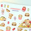 Stickervel - Junkfood Party - Cutiesquad
